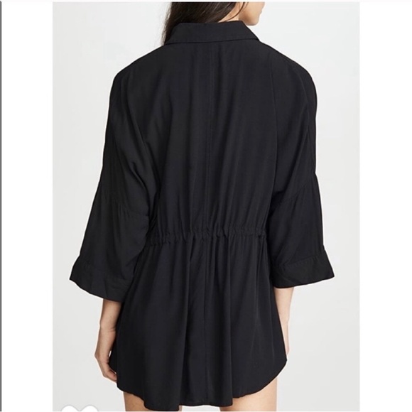 L*space Pacifica Tunic Cover-Up in Black sz XS/S - Picture 6 of 13